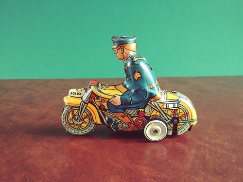 Marx toys tricky motorcycle - marx,