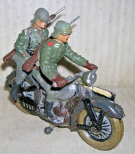 2 WK Wehrmacht Lineol Motorrad