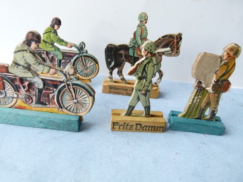 44950 pappfigur wehrmacht - 5x,