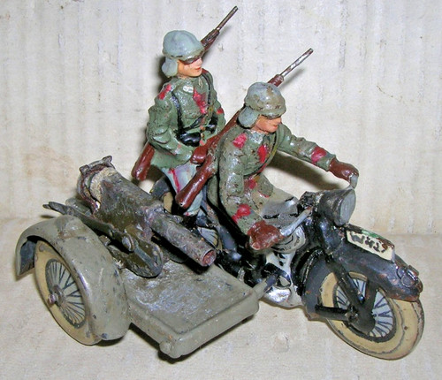Wehrmacht lineol motorrad - wk,