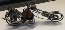 Motorrad Kunstwerk: in