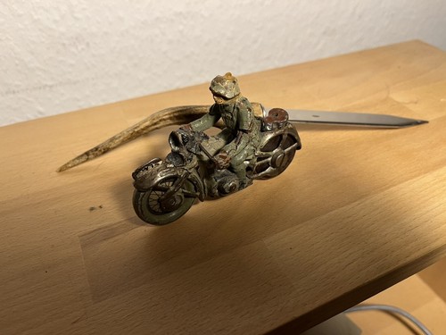 Antikes blech motorrad wk - blech,