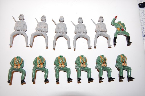 Bastlerkonvolut soldaten zu - 12,
